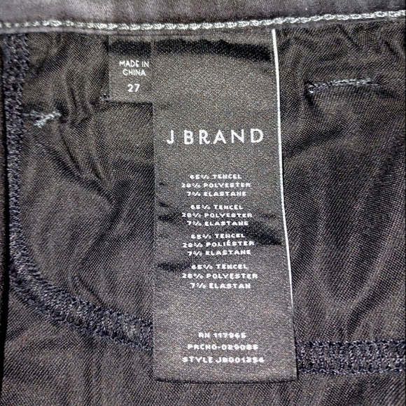 NWOT J Brand High Rise Crop Cigarette Jeans - Picture 7 of 8